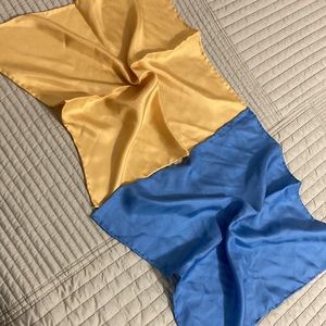 Two Silk Pocket Squares.